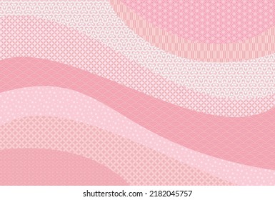 Hintergrund des traditionellen japanischen Musters