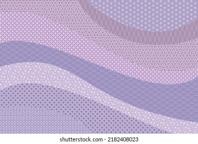 background of Japanese traditional pattern