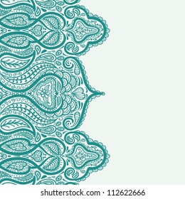 background with lace ornament