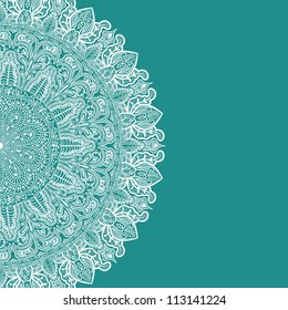 background with lace ornament