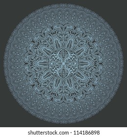 background with lace ornament