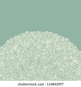 background with lace ornament