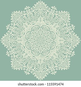 background with lace ornament