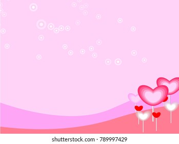 Background for the land of heart