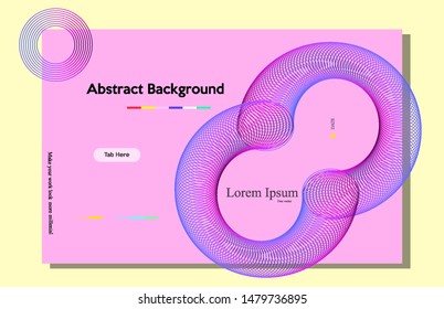 Background Landing page abstract stylish with darknight. vector template design.