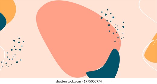 background landscape abstract peach pastel sweet color for wallpaper, background product, and business card