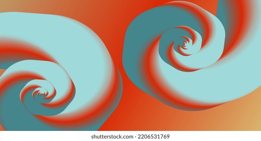 Background layout of several colors combined into a flexible shape.