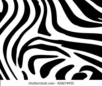 Background Leather zebra
