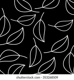 background of leaves eps10