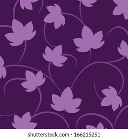background with leaves of grapes