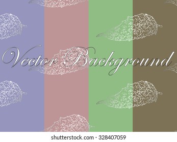 background from the leaves on a colored background