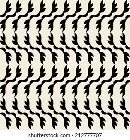 Background with leaves, ornamental seamless pattern, vector wallpaper, wrapping paper, fabric for decoration and design