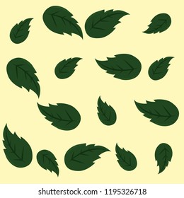 background leaves plant foliage decoration