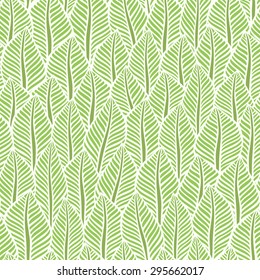 Background of leaves. Vector pattern.