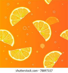 Background of lemon slices