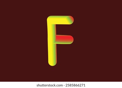 The background of the letter "Q" which is composed of gradations of several light colors is poured on one canvas.A to Z.x sign with dark yellow background. Abstract gradation wave pattern alphabets 