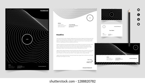 Background Letterhead Design Template