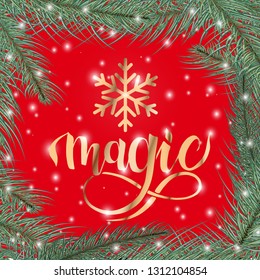 background with lettering gold 