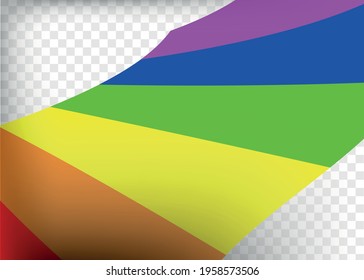 Background in LGBT colors For design.Bright racial background for design and