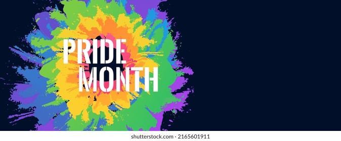 Background with LGBTQ Pride 2022.