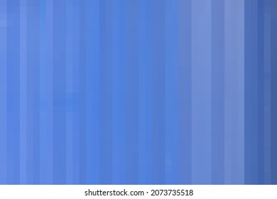 Background from light blue and dark blue squares on the vertical. Geometric texture. Abstract art pattern of square pixels. Vector light and dark blue pixels backdrop, space for your design or text