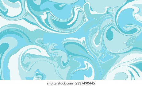 background of Light blue marbled pattern