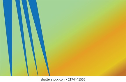 Background with light blue, orange, green, yellow and blue stripes.