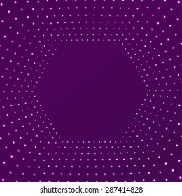 Background with light effect.Glowing circles.Modern colorful violet,pink wallpaper.