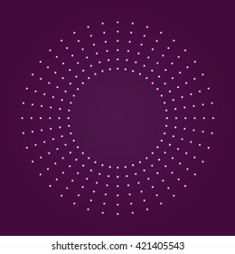 Background with light effect.Glowing circles.Modern colorful violet,pink wallpaper.