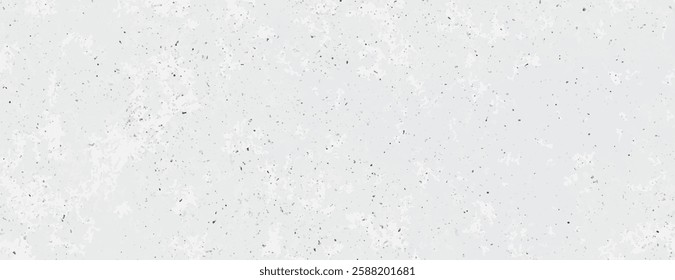 The background is a light gray background with a speckled texture. The background has a subtle, modern style with gray and white speckles. Minimal grainy speckled texture background vector