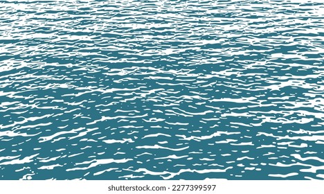 Background with light ocean ripples