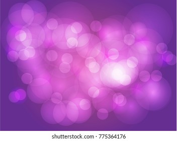 Background light purple bokeh