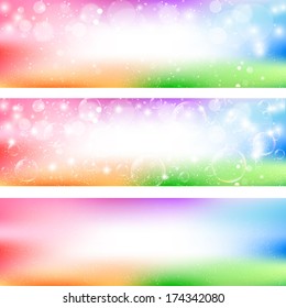 Background light rainbow