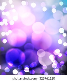 background with lilac and dark blue  colors. winter holydays 