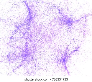 Background of lilac spray. Purple splashes vector background