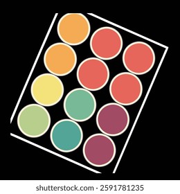 background, background line, color plate, color, colorful