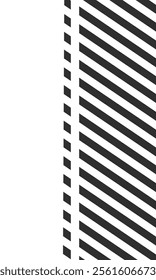 Background line with dotted at the end. Japanese style lines can be used for design elements and clothing pattern images. Vertical stripes background. Seamless and repeating pattern.