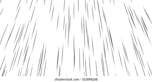 Background line illustration of falling rain 