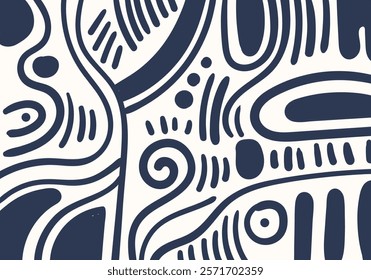 Background. Line scribble abstract shapes, modern pattern, for printing. Poster, wallpaper