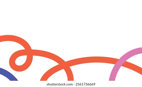 Background line stroke retro bohemian unique design