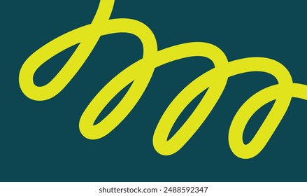 Hintergrundlinie Drallstrich Einzigartiges Design mit leerem Hintergrund