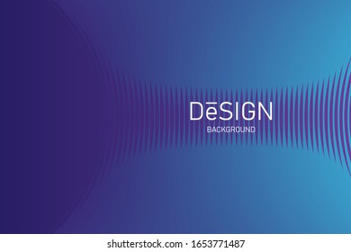 Background with line wave minimal geometric shape. Modern colorful wavy blend. Sport, music style backgrounds. Abstract creative vector illustration for banner, cover, template, poster, layot, flyer.