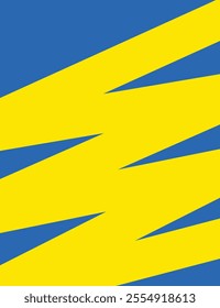 Background line yellow on blue background unique design