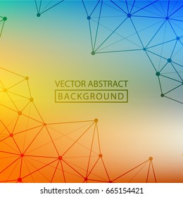 Background lines.  Abstract background of lines for your ideas, posters, postcards, business cards, websites, on medical and technological subjects.  Geometric background.