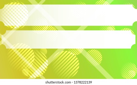 Background with Lines, Circle. For Your Design Ad, Banner, Cover Page. Vector Illustration with Color Gradient