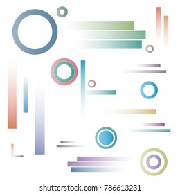 background lines and circles