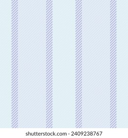 Background lines fabric of seamless textile stripe with a pattern vector texture vertical in light and pastel snow colors.