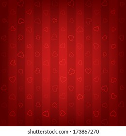 Background lines and heart