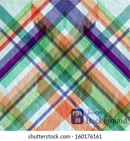 Background lines with texture of  crumpled sheet