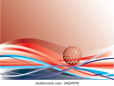 Background with lines. Vector.